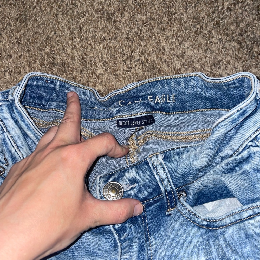 American Eagle Outfitters Women's Blue Jeans